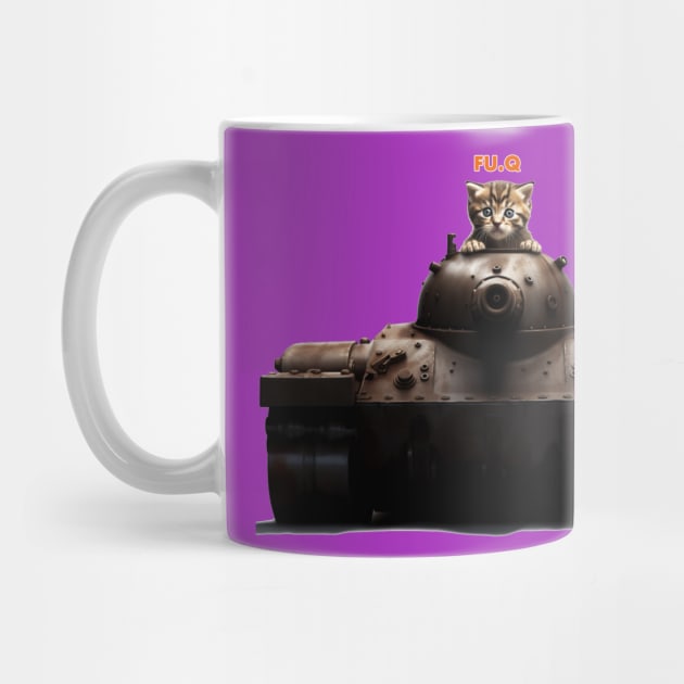 CAT TANK - because you are cute doesn't mean you don't mean business by FWACATA